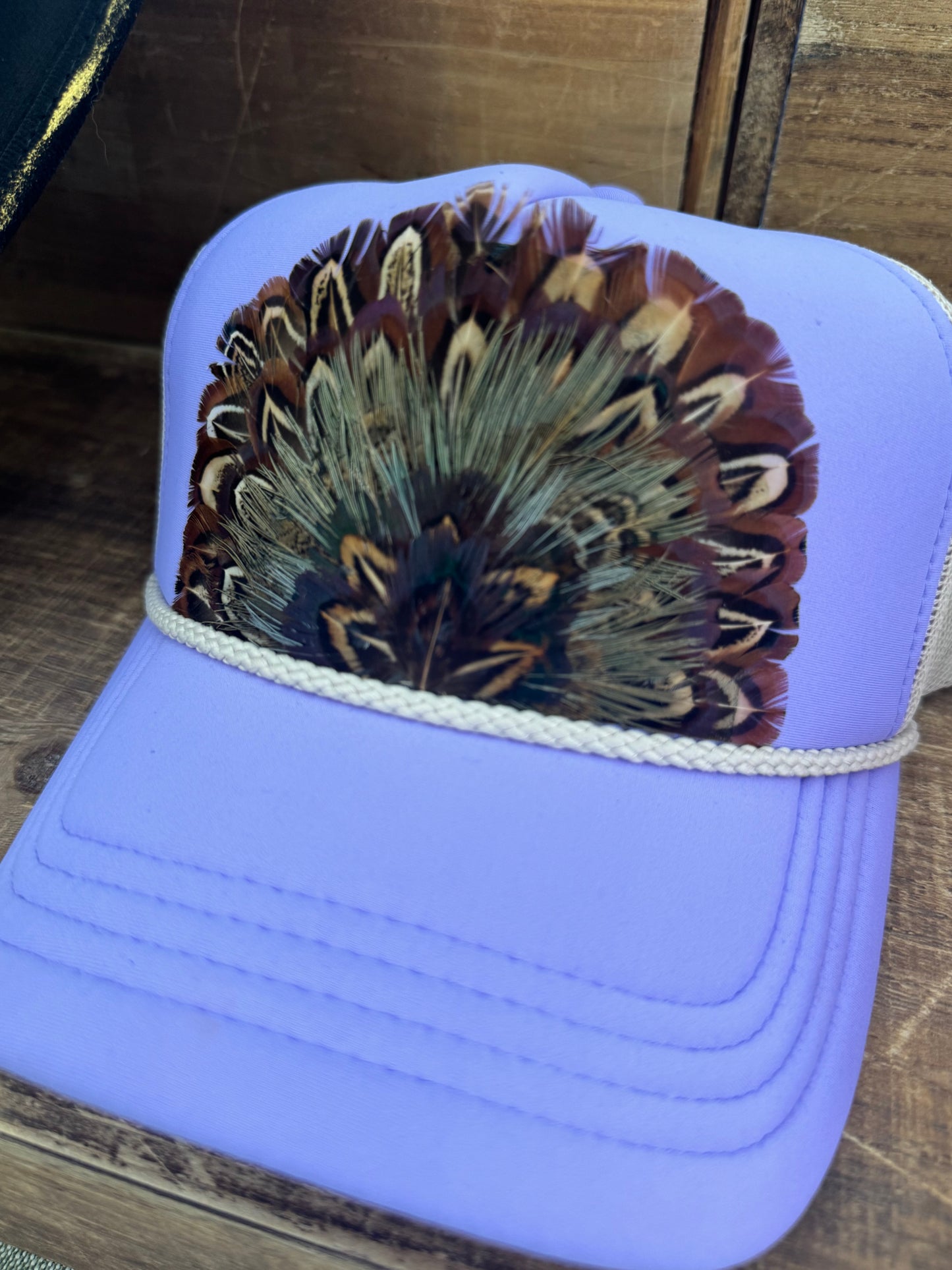 Wild Horse Feather Trucker