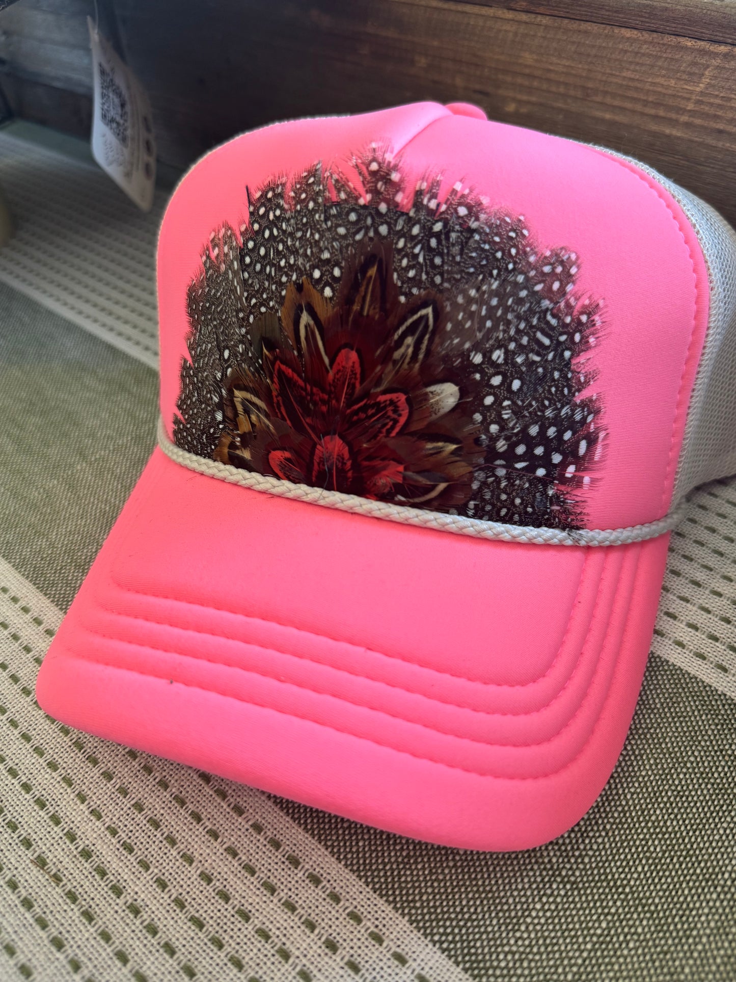 Wild Horse Feather Trucker