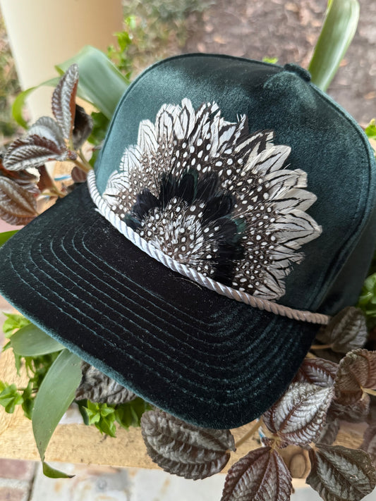 Forest Bound 2 Velvet Feather Trucker